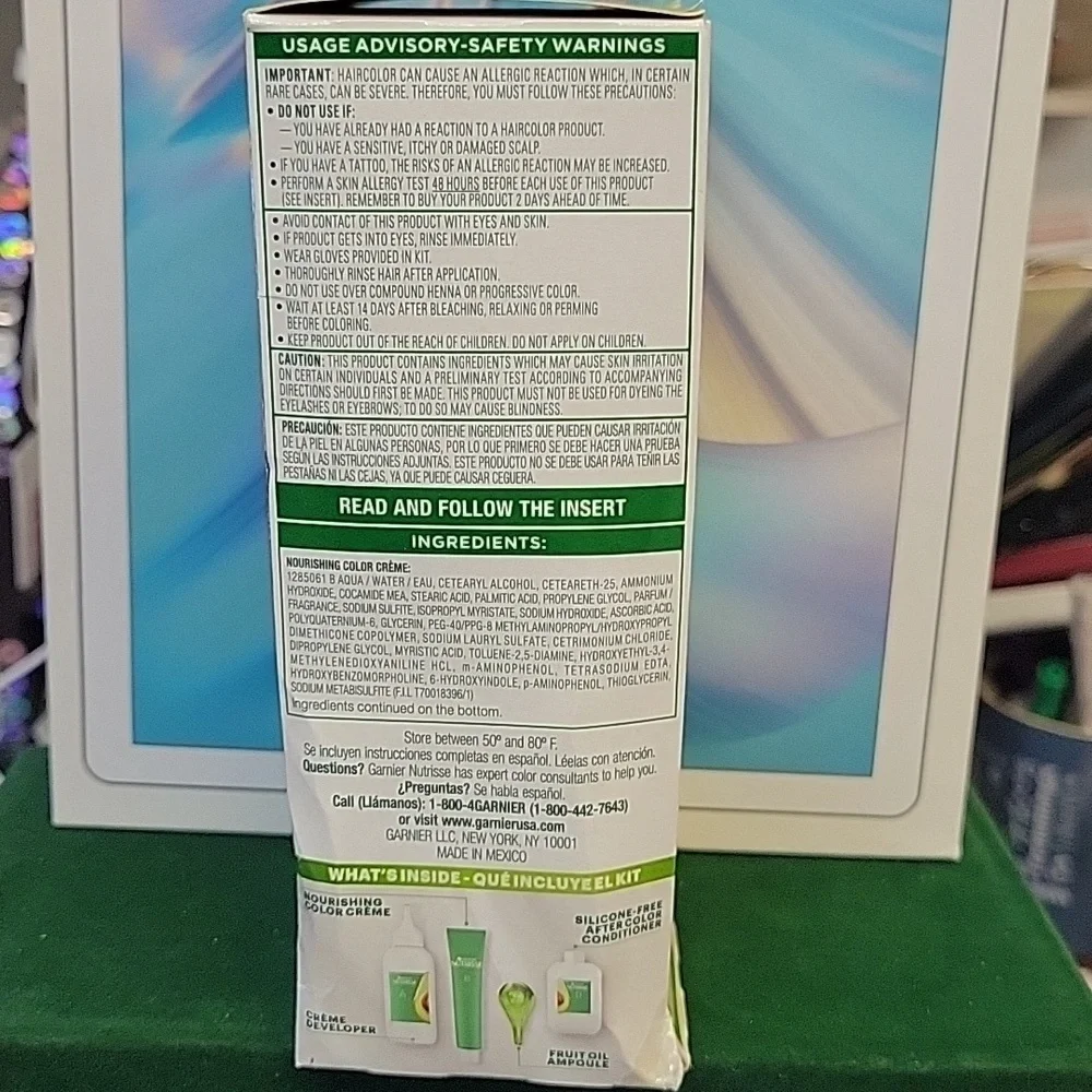 Garnier Nutrisse Ultra Crème - 73 Dark Golden Blonde New in Box
